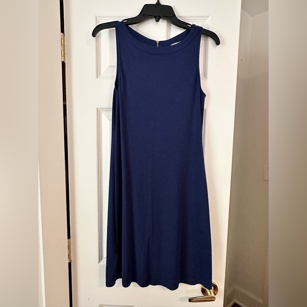 Tommy Bahama Darcy Sheath Dress, Island Navy, Size Small